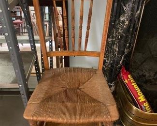# 	198		Press Back Chair		Broken rung	$5
