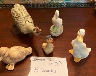 # 	233		5 Ducks			$10
