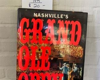 # 265		Grand Ole Opry Book		1975	$20
