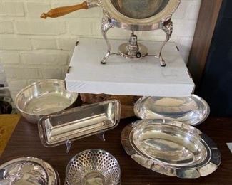 #269		11 Pc. Silver Plate			$50
