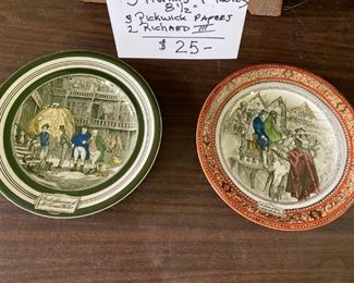 #275	   5 Adams Plates - Pickwick, Richard III	              $25
