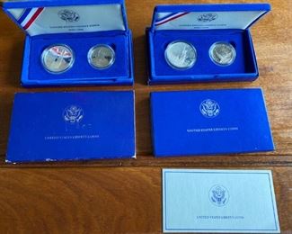 #315	U.S. Liberty Coins Mint Set	1886-1986	$22
# 316	U.S. Liberty Coins Mint Set	1886-1986	$22

