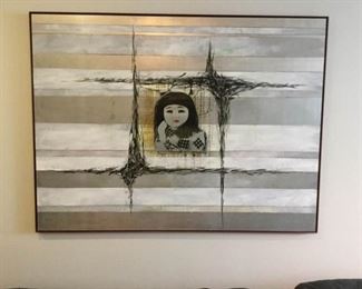 Asian-inspired painting, signed Girardius https://ctbids.com/#!/description/share/386879