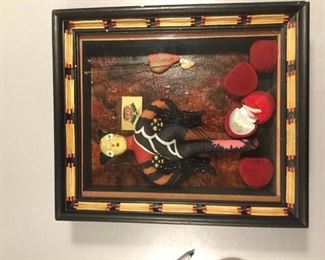 Signed Diorama Art, ''Night Moves'' https://ctbids.com/#!/description/share/386884
