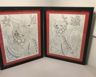 Junko Mizuno signed Manga drawings https://ctbids.com/#!/description/share/386891