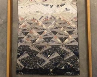 Tundra II fiber art wall hanging https://ctbids.com/#!/description/share/386900