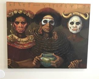 ''Ancients'' Original painting https://ctbids.com/#!/description/share/386925