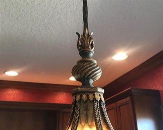 Fine Art Castile Collection - Pendant Lamp - 4 Pieces 250.00 each  SOLD 