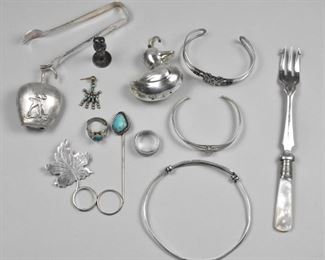 Unmarked Silver, some Hallmarks