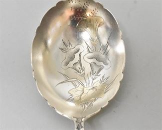 Victorian Sterling Casserole Spoon George Wolf