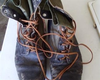 *Discounted* Vietnam era Military Boots $25 NOW $20