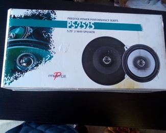 Prestige power performance series speakers (new in box) $18