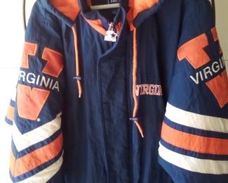 Virginia Tech Medium Coat With A Hood $35