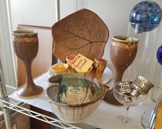 Local (Cookeville, TN) art pottery by Merritt Ireland