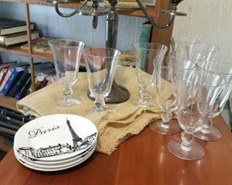 Vintage silverplate candleabra