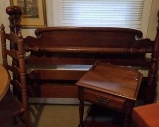 Cherry full size bed