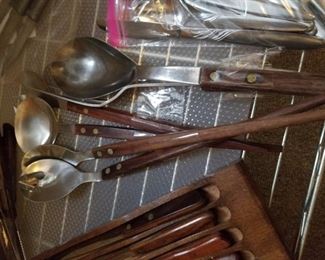 Mid Century Modern serving set