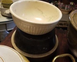 Vintage stoneware bowls