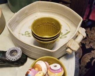 locally (Cookeville, TN) made pottery