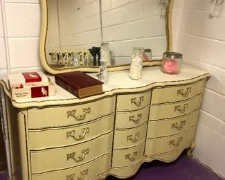 Girly dresser with mirror