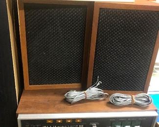 vintage stereo equipment galore!
