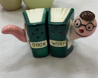Book Worm- super cute salt and pepper set 