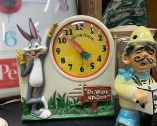 "Eh. Wake Up. Doc!" who doesn't need this Bugs Bunny Talking Alarm Clock!