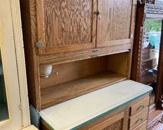 Antique Hoosier cabinet 
