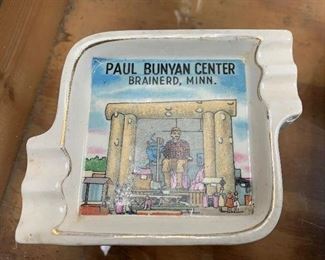 Paul Bunyan Center, Brainerd, MN ashtray