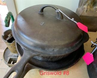 Griswold #8 with cover 