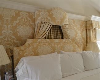 Scalamandre Wall Fabric - Have used rolls other patterns. Will know in 2-3 weeks as working on set-up for a Tag Sale.