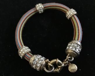 Pretty colorful bracelet with diamond trim J Crew $10