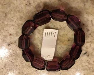 JJill bracelet madeof purple stones $17