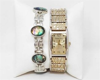 #1127 • Tempo Viso Watch and Bracelet approx 7"