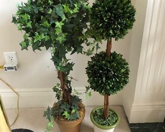 2 silk topiaries 29” tall
$29