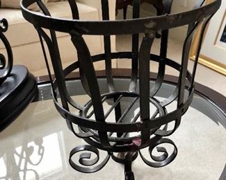 Metal planter
12” H x 5.5” W
$8