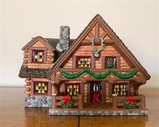$15 - Department 56 Snow Villages - Hunting Lodge (comes with its box)