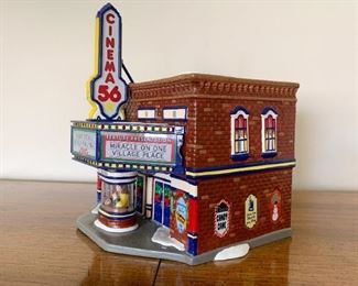 $40 - Department 56 Snow Villages - Cinema 56 (comes with its box)