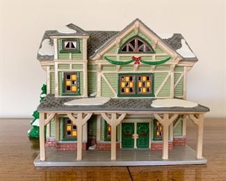 $20 - Department 56 Snow Villages - Stick Style House (comes with its box)
