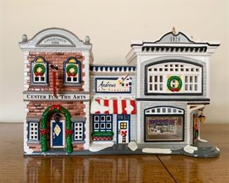 $22 - Department 56 Snow Villages - Center For The Arts (comes with its box)