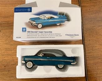 $10 - Department 56 Snow Village Accessory - 1959 Chevy Impala Convertible