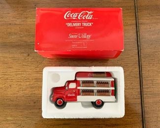 $10 - Department 56 Snow Village Accessory - Coca Cola Delivery Truck