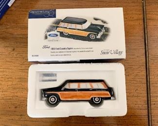 $10 - Department 56 Snow Village Accessory - 1955 Ford Country Squire