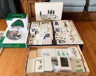 $160 for the Lot  - Department 56 Snow Village Accessory LOT (Everything here included, more than 45 items)