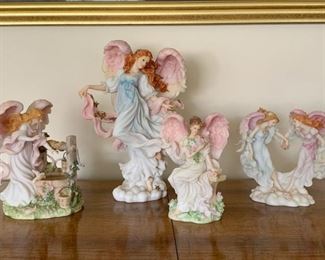 $75 for LOT - Lot of Seraphim Classics by Roman - Angel Figurines (4 Statues)