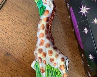 $15 - Radko Ornament - Giraffe