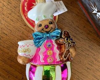 $15 - Radko Ornament - Sweet Treat Baker