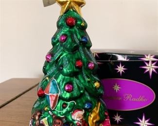 $20 - Radko Ornament - Christmas Tree