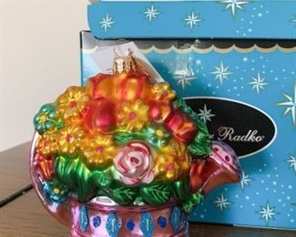 $30 - Radko Ornament - Flower Shower