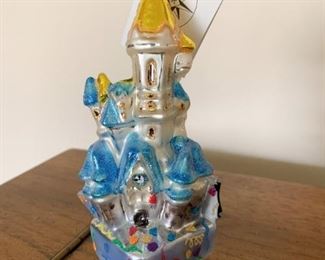 $15 - Radko Ornament - Cinderella's Castle (no box)